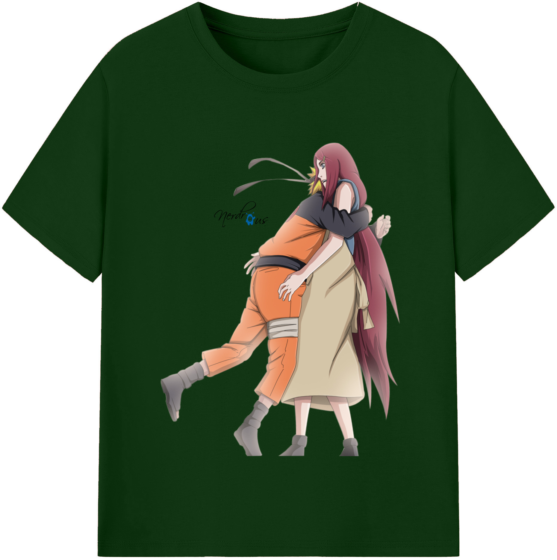 （画像用） NARUTO -ナルト- うずまき ナルト Uzumaki Naruto 綿100％半袖Tシャツ（フロントプリント）